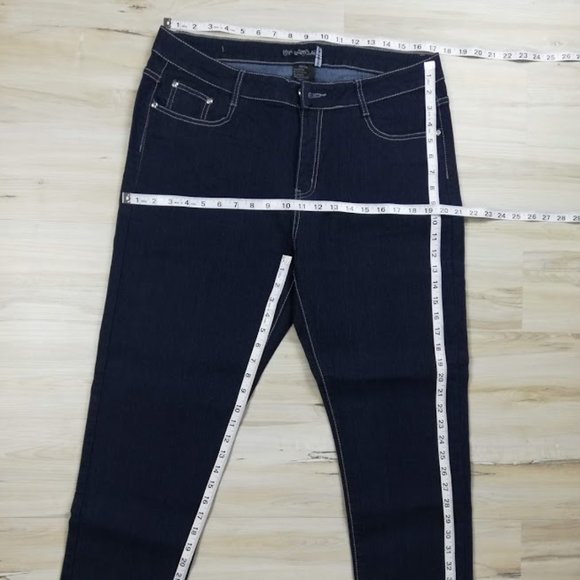 Straight Leg Denim Pants - Picture 12 of 13